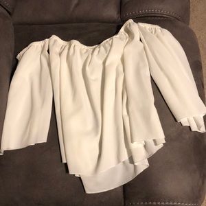 Flowy Long Sleeve Crop Top